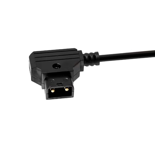 Alvin's Cables D-tap to NP-F Dummy Battery Power Cable Coiled for Atomos Ninja| SmallHD| Feelworld Monitor, with DC D-tap Port, for Sony NP-F550| F570| F770| F970 coiled cable