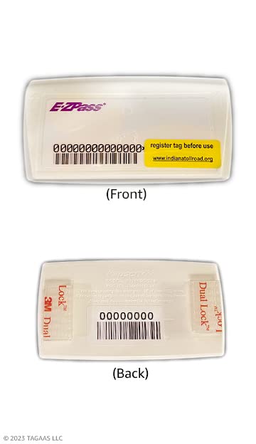 E-ZPass Transponder - Indiana Toll Road (ITRCC) (1-Pack) 1-Pack