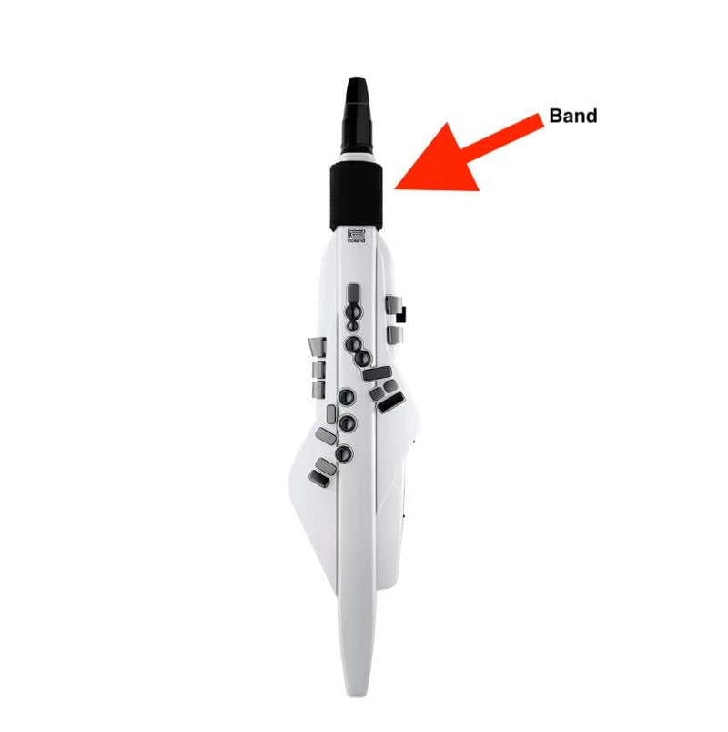 [AUSTRALIA] - Digital/Electronic Wind Instrument Moisture band/Mouthpiece Band Saliva Protective Cover For Roland Aerophone AE-01,AE-05,AE-10,AE-20,AE-30,Akai EWI 4000s,Akai EWI 5000,Akai EWI solo(black) black 