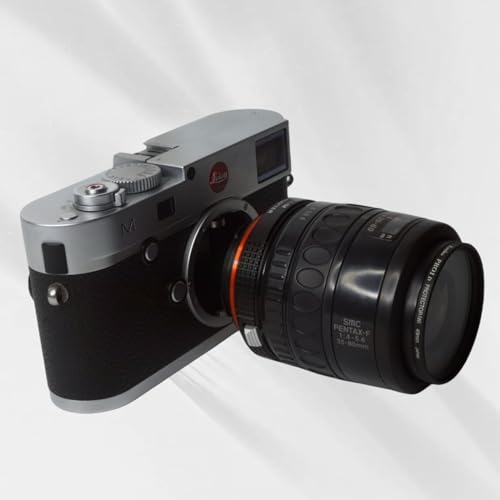 PHOLSY Lens Mount Adapter Compatible with Pentax K Lens and Leica M Camera Pentax K to Leica M