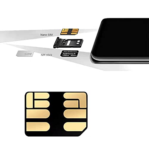 Enhanced Version NM Card 128GB 90MB/S Nano Memory Card Nano Card only Suitable for Huawei P30/P30pro/P40 series/Mate20 Series/Mate30 Series Nano 128GB Card black