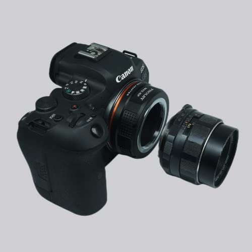 PHOLSY Lens Mount Adapter Compatible with M42 42mm Lens to Canon RF Camera M42 to Canon RF