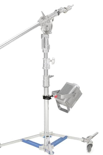 PHOCUS Half Coupler Clamp with 5/8" Baby Pin, Heavy Duty Tube Light Clamp Clamp Range: 40-50mm