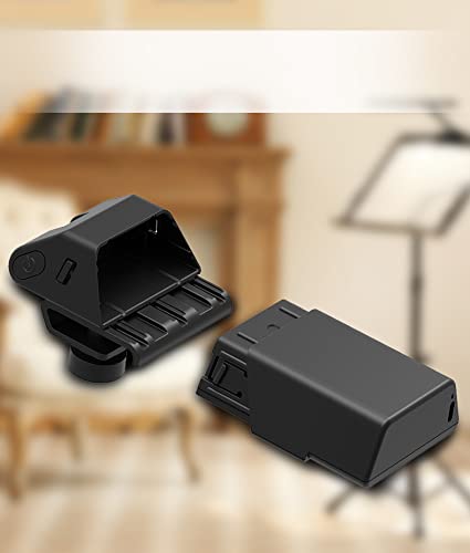 Music Stand Lights LED Clip On Light Rechargeable Built-in 4000mAh Lithium Battery Operated USB-C Eye-care Clamp Lamp Foldable for Sheet Music