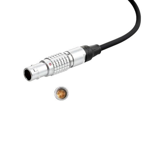 Alvin's Cables Tentacle Sync Adapter Cable Tentacle Timecode Generator to ARRI Alexa Sound Devices 5 Pin Male to 3.5MM Right Angle 45cm straight 5 pin TC direction: 3.5mm→5 Pin