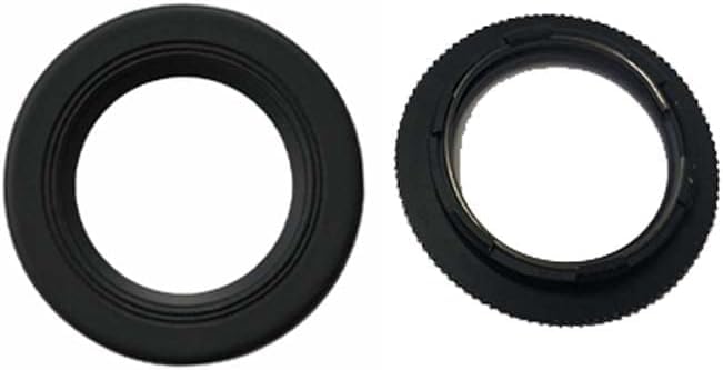DK-17 Eyepiece Finder Piece for Nikon D850 D810 D810A D800 D800E D700 D6 D5 D4 D3 F6 Camera（Rubber Ring + Glass）