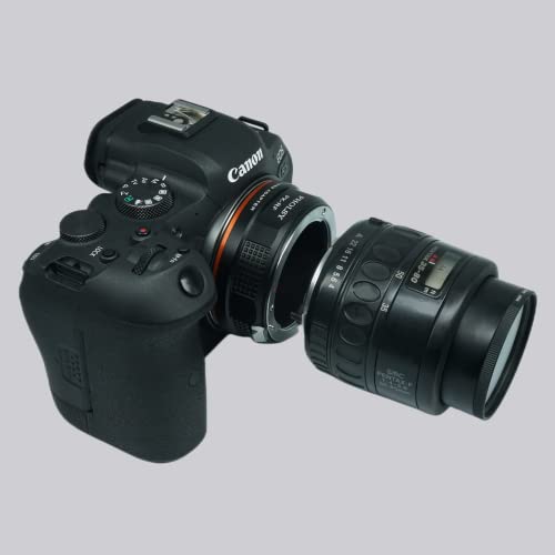 PHOLSY Lens Adapter Compatible with Pentax K Lens and Canon RF Camera Pentax K to Canon RF