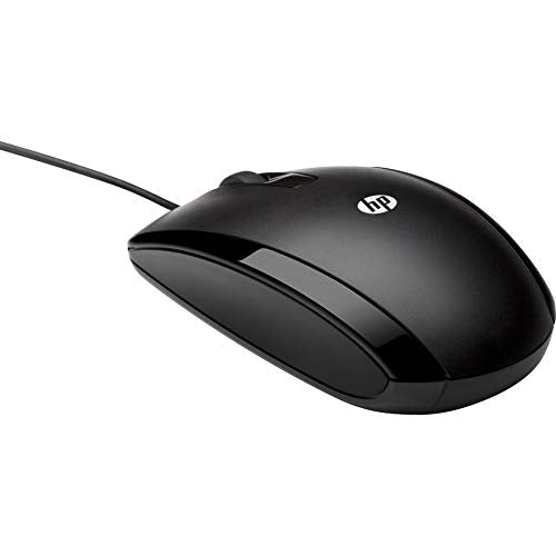 HP X500 Wired Mouse - Wired USB Mouse for Windows PC Desktop, Laptop, Notebook, Mac, computerand Chromebook, for Righty or Lefty Use (E5E76AA#ABA)