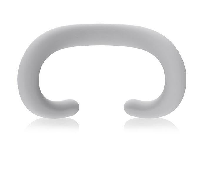 [AUSTRALIA] - Silicone Eye Mask for Apple Vision Pro,Silicone Face Pad Cover,Sweat Proof, Light Leakage Proof,Replaceable VR Accessories (Red) Red 