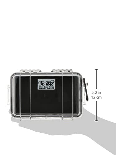 Pelican 1040 Micro Case, For iPhone 4, Water Resistant (Black/Clear), Model:1040-025-100 Black/Clear