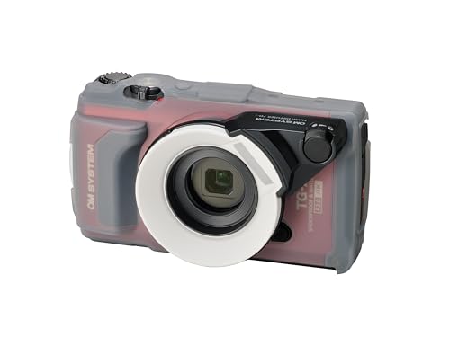 OM SYSTEM Olympus FD-1 Waterproof Flash Diffuser, White for TG-Series Cameras