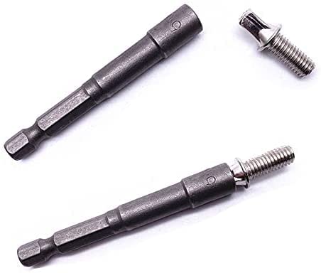 Drum Keys 5 Pack Chrome Steel Construction Standard Drum Keys with Ratchet Torque Wrench Drill Bit Drum Key Tuner Percussion Hardware Tool for Drum Accessories