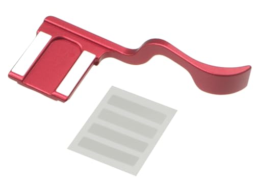 Metal Hot Shoe Thumb Grip for Fujifilm X-T10 X-T20 X-T30 X-T30II Camera Accessories Red