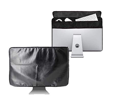 WESAPPINC Monitor Dust Cover, Non-Woven Antistatic PC Computer Monitor Case Screen Display Protector LED/LCD/HD Panel Compatible with iMac for 21'' 27'' (21.5inch, style 2) 21.5inch