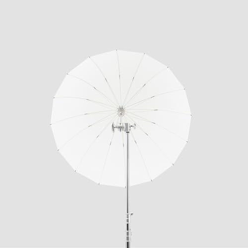 Godox UB-130D 51.2'' Transparent Parabolic Reflective Umbrella Transparent 51.2''