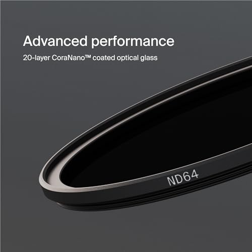 Urth 39mm Magnetic ND64 (6 Stop) Lens Filter (Plus)