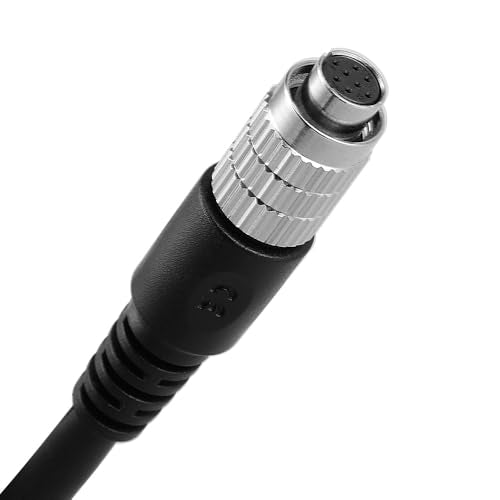 Alvin's Cables HR25-7TP-8S Hirose 8 Pin Female to Open End High Flex Cable for IDS, DAHENG Imaging, Allied Vision GigE Industrial Cameras 5m| 16.4ft 5M/16.4ft Straight 8 Pin