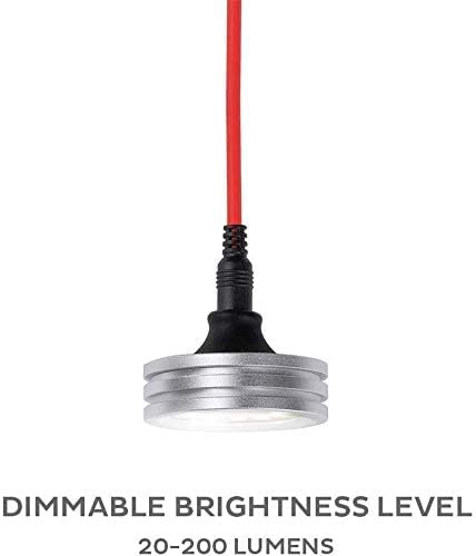 Voltaic Systems Emergency USB Led Light (3 Pack) - Waterproof, Dimmable Brightness Levels & Touch Control, for Camping, Patio, Tool Shed or Cabin, Emergency Kit 3 Pack