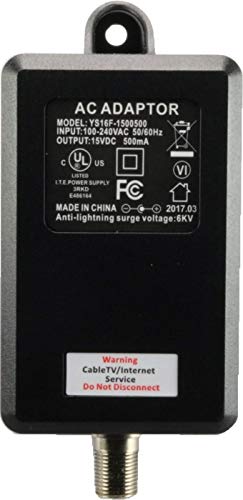 [AUSTRALIA] - Reliable Cable Products 9 Port Bi-Directional Cable TV Splitter Signal Booster/Amplifier with Active Return Zero Signal Loss VoIP Telephone Bypass Port and F59 Terminators Antronix VR900B/AC 