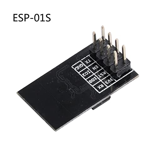 ESP8266 ESP-01S WiFi Wireless Serial Transceiver Module 4MB Flash 3.3V Wi-Fi Module Compatible with Ar-duino IDE (5) 5 esp-01s