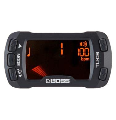 BOSS TU-03 Clip-on Tuner & Metronome (TU-03) Tuner + Metronome