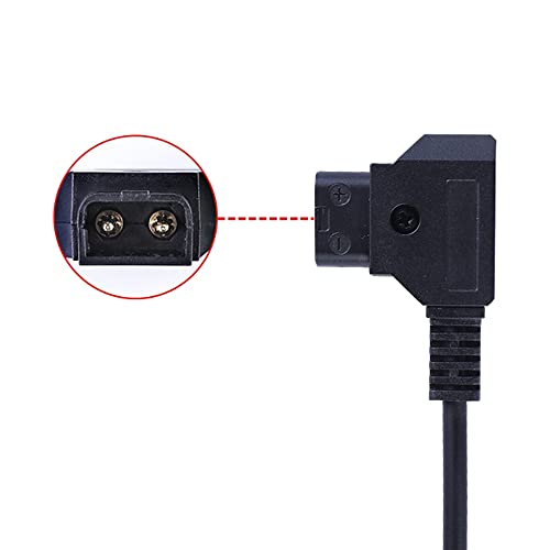 D-TAP to 2 Pin Lemo- Compatible Male Power Cable Suitable for Teradek Z Cam ARRI RED DJI TILTA Paralinx Preston Transvideo Offhollywood Switronix Panasonic (Coiled) Coiled