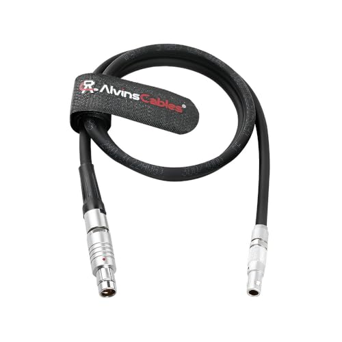 Alvin's Cables Teradek RT Latitude MDR Run Stop Cable for ARRI Alexa LF| Mini LF| Alexa 35| Alexa SXT Camera, for Sony Venice 2, 4 Pin to RS 3 Pin Control Cable, 60CM| 23.6inches for ARRI Alexa RS 3 Pin
