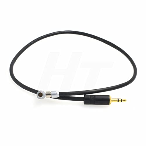 Audio Cable for ARRI Alexa Mini/RED V-Raptor/Z CAM E2 Camera, 3.5mm 1/8'' TRS to 00B 5 Pin (60 cm, R 5pin-S 3.5mm) 60 cm