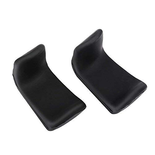 Rubber Clarinet Thumb Rest Cushion Protector 2pcs Comfortable Oboe Thumb Cushion 1.45-1.75cm Rubber Thumb Finger Rest Cushion for Oboe Clarinet Instruments(1.5mm+3.5mm)