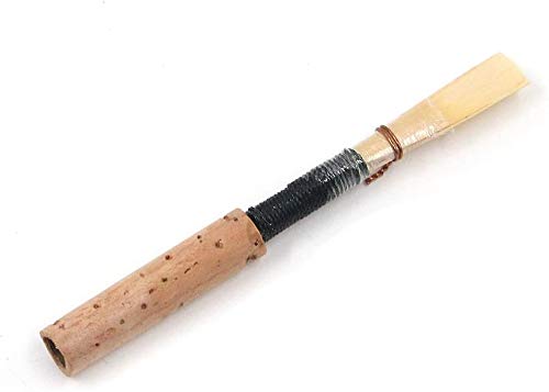 3Pcs Oboe Reeds Medium Soft with Plastic Case/Tube Oboe Reed Woodwind Instrument Accessories Black