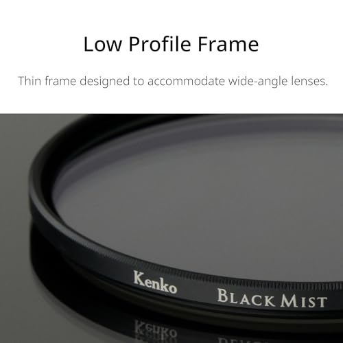 Kenko Diffusion Effect Filter Black Mist No.1 N φ72mm, Soft Effect, for That Perfect Cinematic Scene, Made in Japan, 449929 72mm