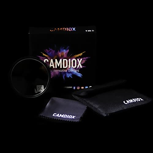 Cinepro Mist Soft Diffusion 1/2 1/4 1/8 CPRO Filter - PRO 3 pc Set Creative Cinematic Diffusion Effect for DSLR mirrorless Video Camera (52mm) 52mm