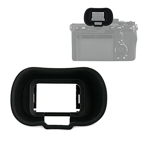 Camera Eyecup + Hard Camera Pouch：Camera Eyecup for Sony with Hard Camera Travel Carrying Case