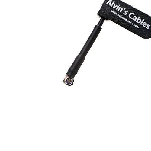 Alvin's Cables Micro-BNC Male Right-Angle to BNC Male 6G HD SDI Coaxial-Cable for Blackmagic-Video-Assist 75 Ohm 50cm right angle micro bnc
