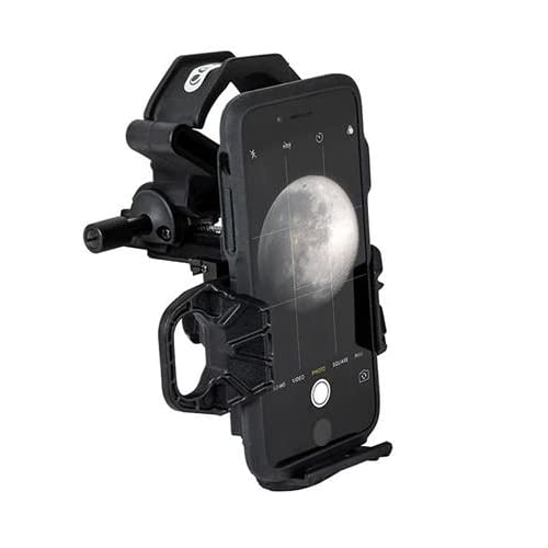 Celestron - NexYZ DX Kit - 3-Axis Universal Smartphone Adapter - Digiscoping Smartphone Adapter - Bluetooth Shutter Release Remote – Capture Images and Video Through Your Telescope or Spotting Scope NeXYZ DX 3 Axis Phone Adapter w/ Bluetooth