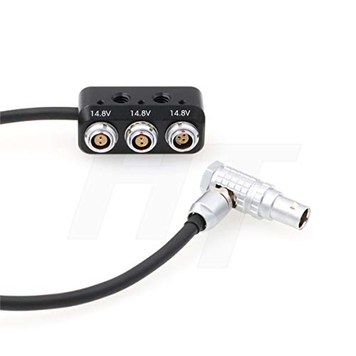 EXT-RS Adapter Splitter Box 7 Pin to Fischer 3 Pin and 2 pin for Alexa Mini Camera Start/Stop and Power