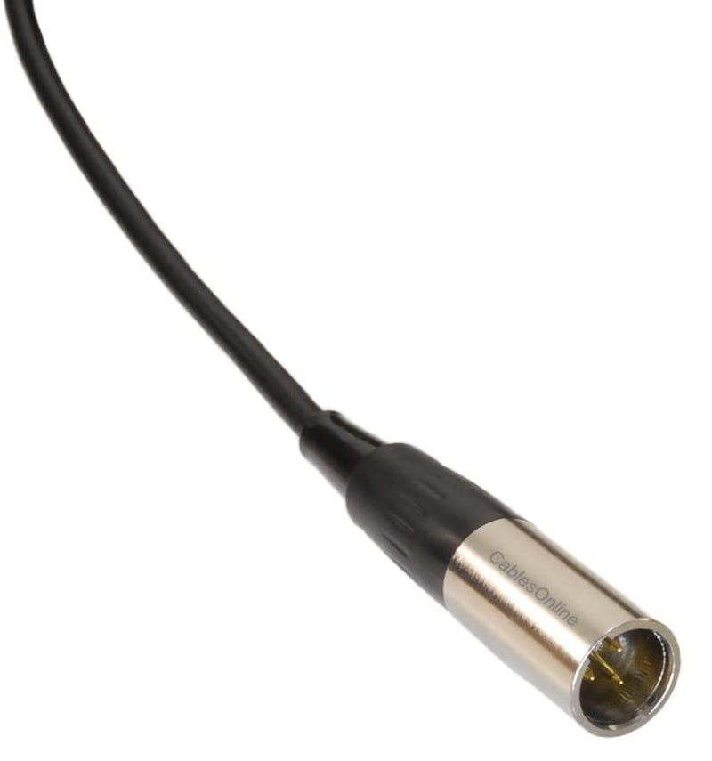 [AUSTRALIA] - CablesOnline 15ft Mini-XLR 3-Pin Male to Mini-XLR 3-Pin Female Pro Microphone Cable, XM-015 15-ft 