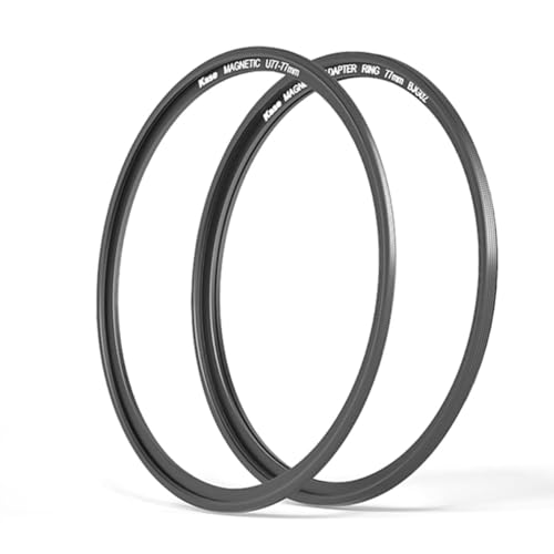 Kase 62mm Magnetic Lens and Filter Adapter Ring Kit - Convert 62mm Screw-in Thread Filter to Magnetic, Ultra-Thin & Aluminum Alloy