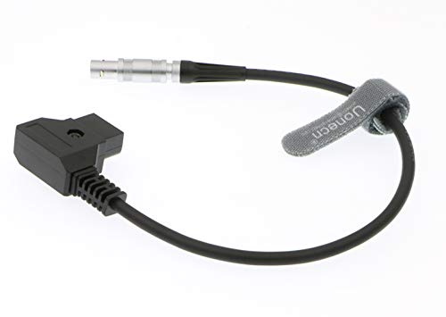 Uonecn Power Cable for Z Cam E2 Blackmagic Pocket Cinema Camera 4 Pin FFA 0S 304 to D Tap