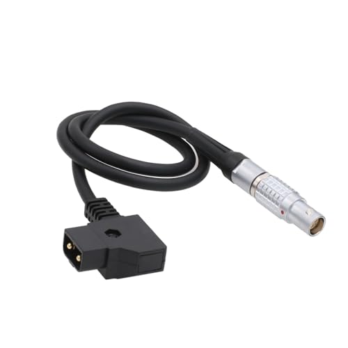 Power Cable for RED Komodo-X V-Raptor Scarlet Epic DSMC2 DSMC3 Camera, V-Mount Battery D-tap Female 6 Pin 20" Straight 20"/50cm