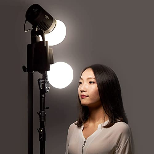 Godox ML-CD15 Diffusion Dome Kit, Flash Diffuser for Godox V1 AD100Pro AD200Pro AD300Pro AD400Pro V860III V850III TT685II V1Pro TT600 ML30 ML30Bi ML60 ML60Bi LC30D LC30Bi etc