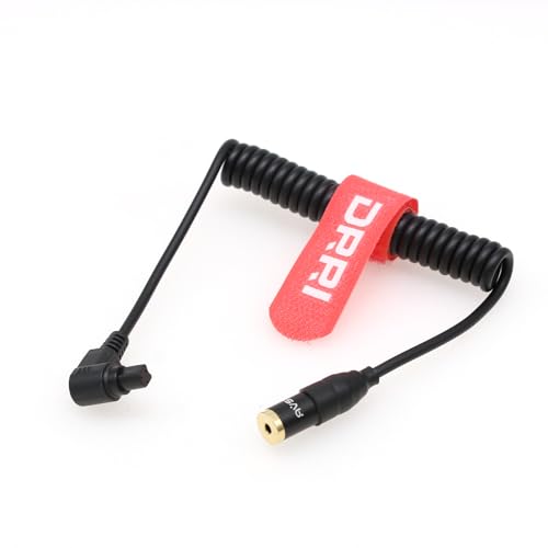 2.5mm Female to C3 Remote Trigger Controller Shutter Release Cable for Canon 2000 1DX DS2 5D2 6D 7D 7D2 60Da 50D 40D 30D 20D 10D 2.5mm F-C3