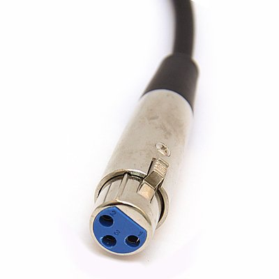 Seismic Audio - SAXLRC1-6 Pack of XLR Female RCA Male 1' Patch Cables 6 Pack
