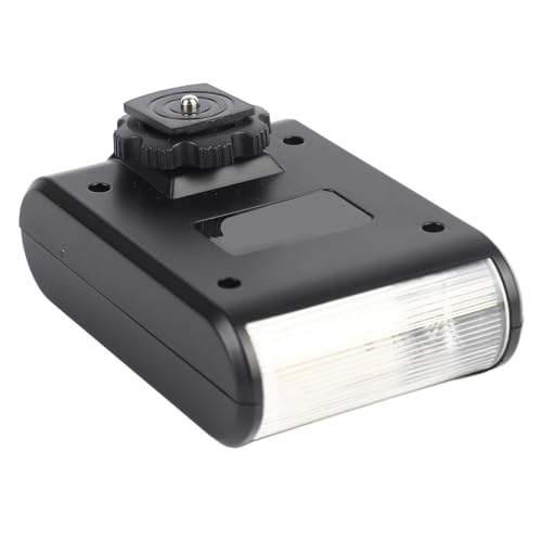 Slave Flash for Cameras Produces Bright and Soft Light, Hot Shoe Mount Works with Any Digital Camera, Mini and Lightweight, Great Accessory for Photography Enthusiasts