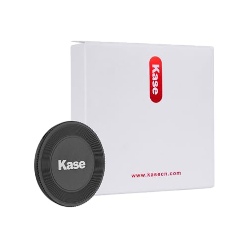 Kase Magnetic Lens Cap Compatible with Fuji/Fujifilm X-Half Digital Cameras (Cap (Black)) Cap (Black)