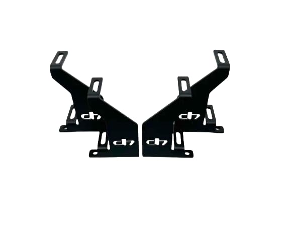 Droppin HZ Car Audio 2HD Mini 2 Amp Rack, Compact Steel Audio Equipment Rack for Motorcycle Installs, Black Powder Coat Finish, Racks for Sound Equipment, Amplifiers Not Included