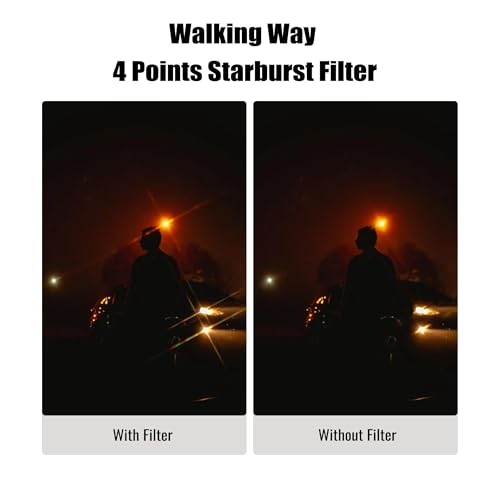 Walking Way 67mm Star Filter Set, 4-6-8 Points