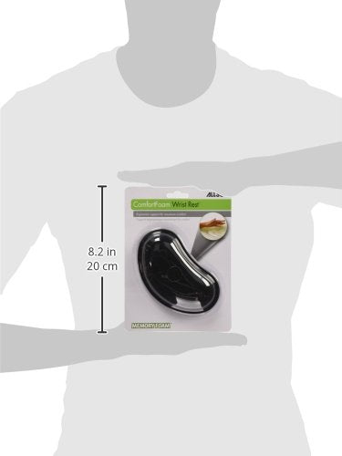 Allsop Memory Foam Fatigue Relief Comfort Restrest Small Black 30213