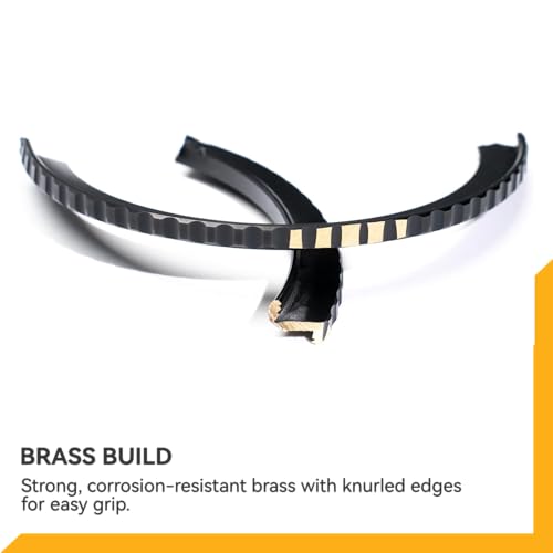 NiSi Brass Pro 52mm to 77mm Step-Up Ring, Converts 52 Lens to 77 Filter 52-77mm