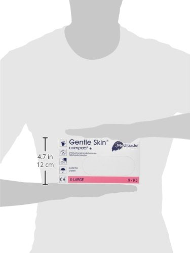 Meditrade Gentle Skin Compact 1221XLI Disposable Gloves Pack of 100 XL